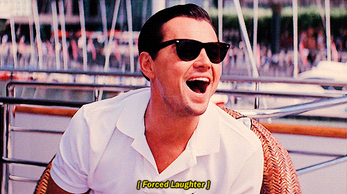 problem resetting PC, leo dicaprio laughs it off