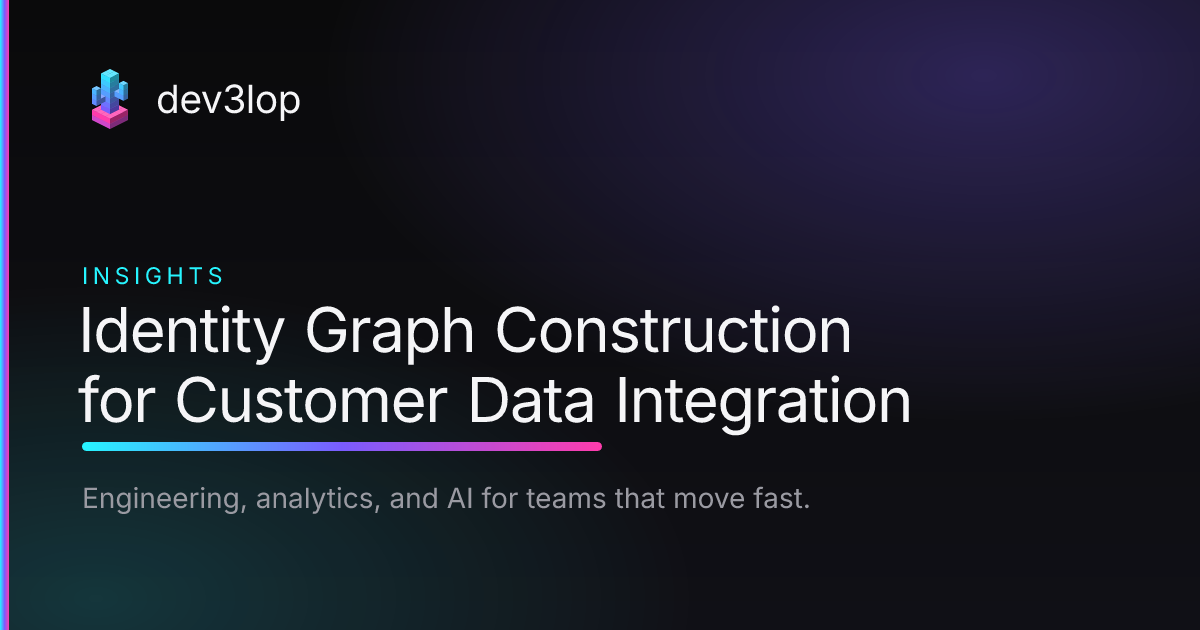 Identity Graph Construction for Customer Data Integration | Dev3lop