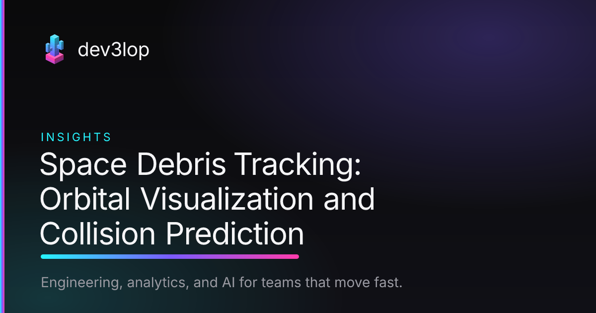 Space Debris Tracking: Orbital Visualization and Collision Prediction ...