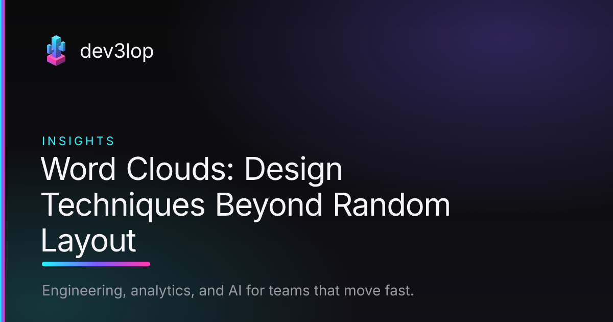 Random Clous Word Clouds: Design Techniques Beyond Random Layout | Dev3lop