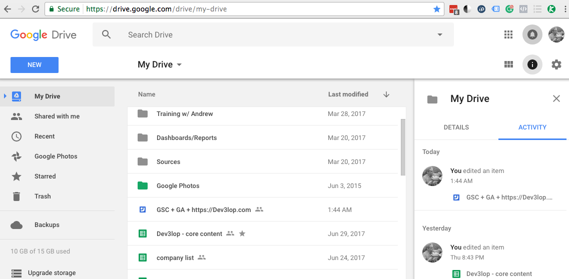embed google data studio - found in your google drive