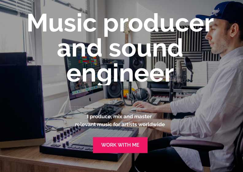 Music producer and sound engineer.